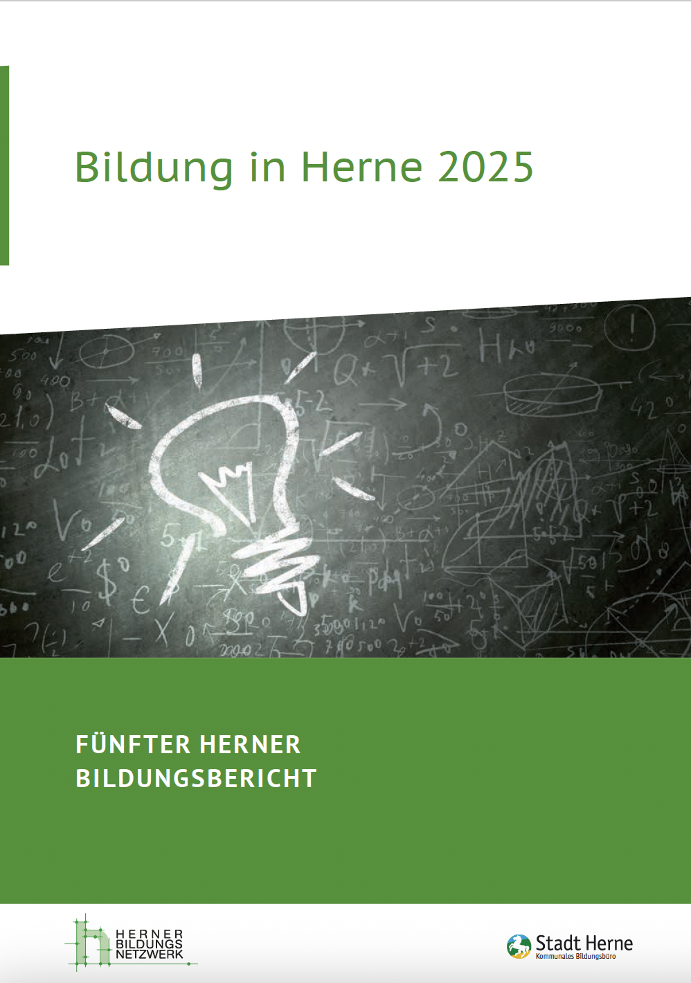 Das Bild zeigt das Cover des Bildungsberichts Das Bild zeigt das Cover des Bildungsberichts